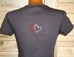 TH134 Love Me Tender Rhinestone Tee
