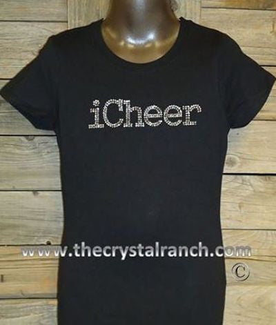 GTS030 iCheer Rhinestone Tee