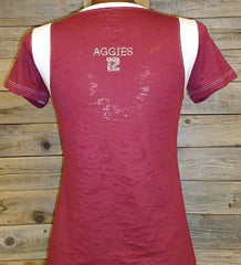 #1001T Whoop Rhinestone Tee