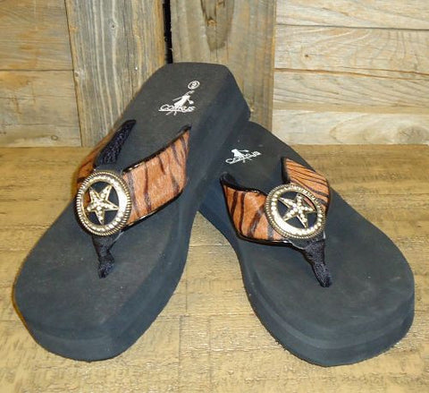 #20016S Corkys "Star" Flip Flops