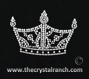 DY002 Crown Rhinestone Decal