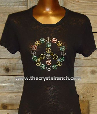 #8002T Peace Wreath Tee