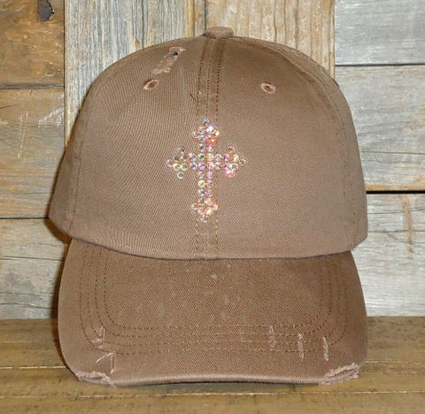 #9021C Swarovski (volcano AB) Jenni Cross cap