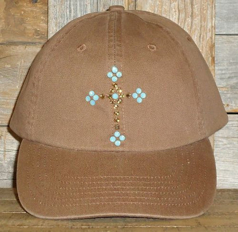 #9025C Swarovski CR Cross cap