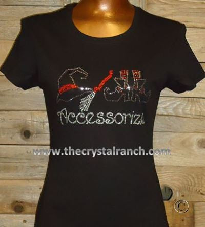 TH101 Accessorize Halloween Rhinestone Tee