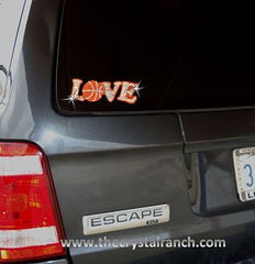 D008 Basketball Love Rhinestone Decal