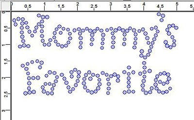 CRF029 Mommy's Favorite Rhinestone Transfer-Any Color