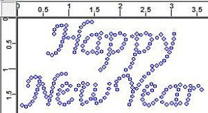 CRK030 Happy New Year - Petite (6) Rhinestone Transfers