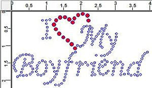 CRK085cs I Love My Boyfriend - Petite (6) Rhinestone Transfers