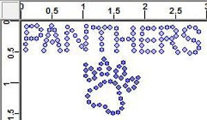 CRK120cs Panthers - Petite (6) Rhinestone Transfers