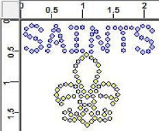 CRK122cs Saints - Petite (6) Rhinestone Transfers