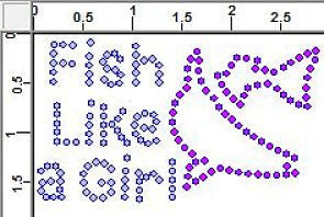 CRK125cs Fish Like a Girl - Petite (6) Rhinestone Transfers