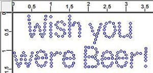 CRK128 Wish you were Beer! - Petite (6) Rhinestone Transfers