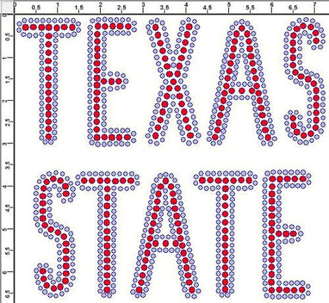 CRT052 Texas State Transfer-Any Team Color