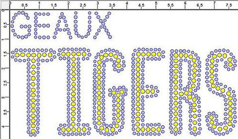 CRT066 Geaux Tigers Transfer-Any Team Color
