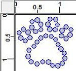 CRT207 Paw Print Rhinestone Transfer