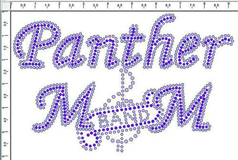 CRT361 Panther Band Mom Transfer-Any Team Color