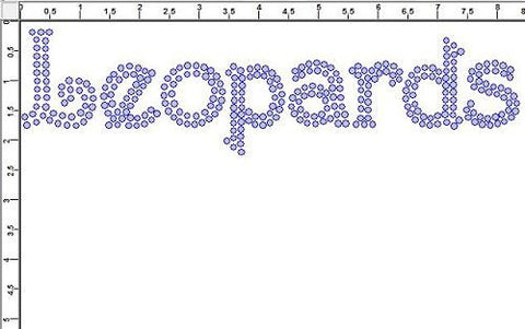 CRT362 Leopards Transfer-Any Color