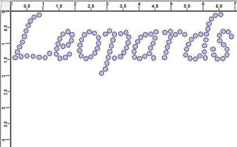 CRT363 Leopards Transfer-Any Color