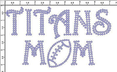 CRT365 Titans Mom Rhinestone Transfer