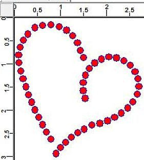 CRY222 Heart Transfer-Any Color