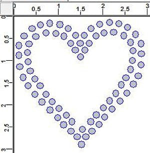 CRY223 Heart Transfer-Any Color