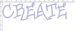 Urban 1.50" Font Clear Rhinestones Create Your Own