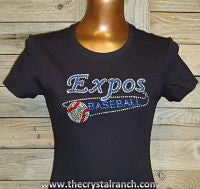 Script 2.0" Font Clear Rhinestones Create Your Own