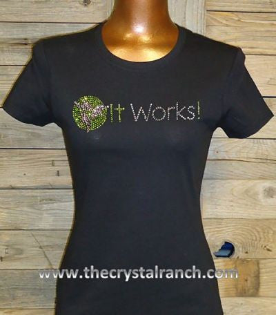 Gallery - TQ072 It Works Rhinestone Tee