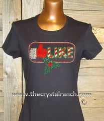 TH147 Like Rhinestone Tee