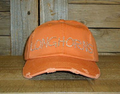 CP005B Longhorns Rhinestone Cap