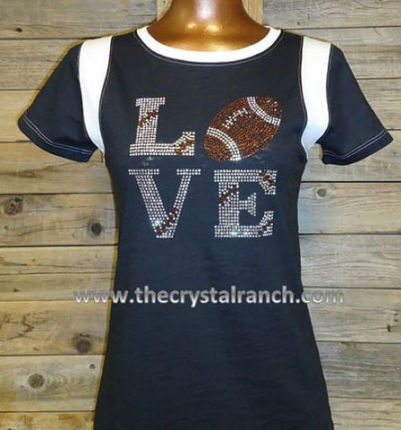 TS221 Football Love Tee