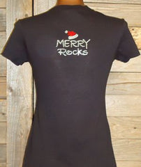 TH144 Have Yourself a Merry Little Christmas Rhinestone Tee
