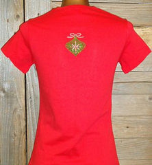 TH158 Merry Christmas Rhinestone Tee