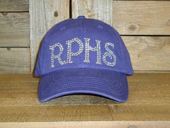 CP004 School Initials Rhinestone Cap