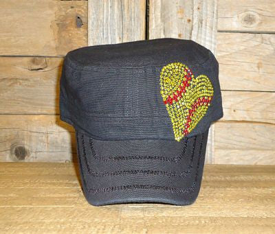 CS147k Softball Heart Cap