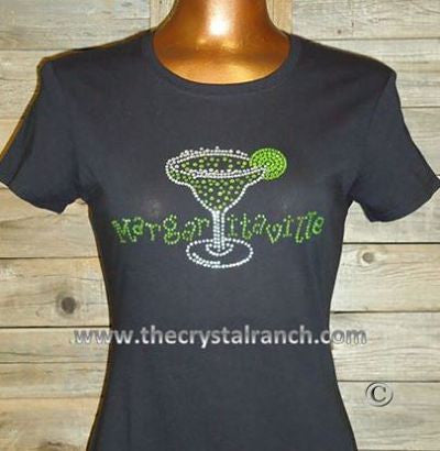 TB008 Margaritaville Rhinestone Tee