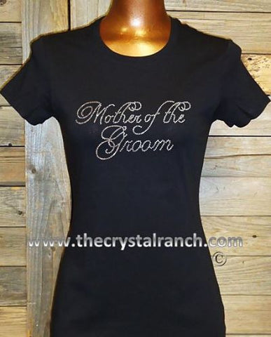 TF023 Mother of the Groom Rhinestone Tee