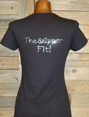 TF053 Bride with Ring Rhinestone Tee