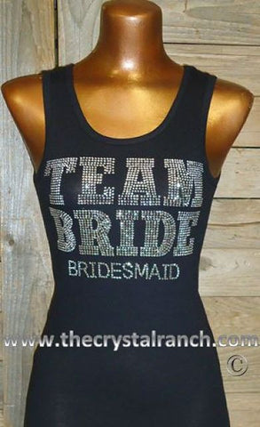 TF063 Team Bride Rhinestone Tee