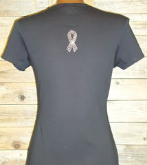 TG058 Save the TaTas Rhinestone Tee