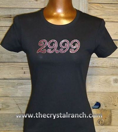 TG084 29.99 or 39.99 or 49.99 Rhinestone Tee