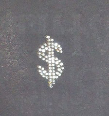 TG107 White Trash With Money Rhinestone Tee