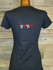TG108 Hell on Heels Rhinestone Tee