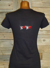 TG116 I Love My Husband or ??? Rhinestone Tee