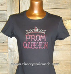 TG117 Prom Queen Rhinestone Tee