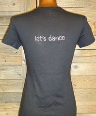 TR089 These Boots are made for Dancin' Rhinestone Tee