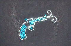 TR091 Pistol Packin Mama Rhinestone Tee