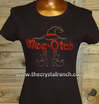 TH099 Wee-Otch Rhinestone Tee