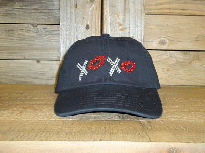 CY311 XOXO Rhinestone Cap